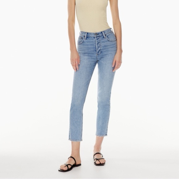 Aritzia Denim Forum The Yoko High Rise Slim Jean - Picture 2 of 16
